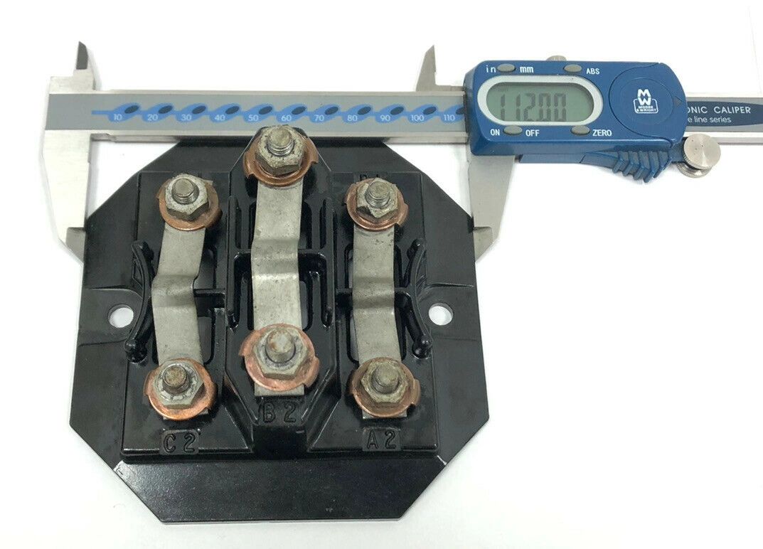 Imperial Electric Motor 6 Stud Terminal Connection Block 6 Pin Cable